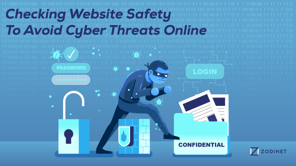 Checking website safety to avoid cyber threats online